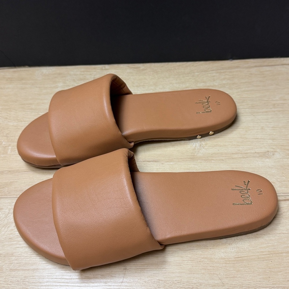 Beek Baza Leather Slide Sandal - Picture 6 of 10